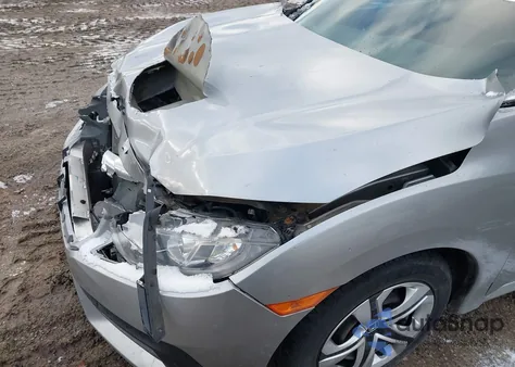 2017 Honda Civic Lx from USA, damaged, VIN 19XFC2F50HE016945